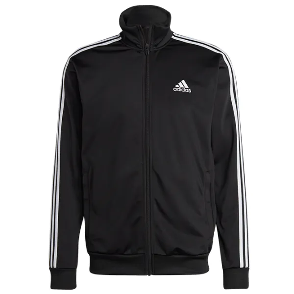Costum sportiv pentru bărbați Adidas Basic 3-Stripes Tricot Track Suit  / S / Black photo 3 Costum sportiv pentru bărbați Adidas Basic 3-Stripes Tricot Track Suit  / S / Black photo 3