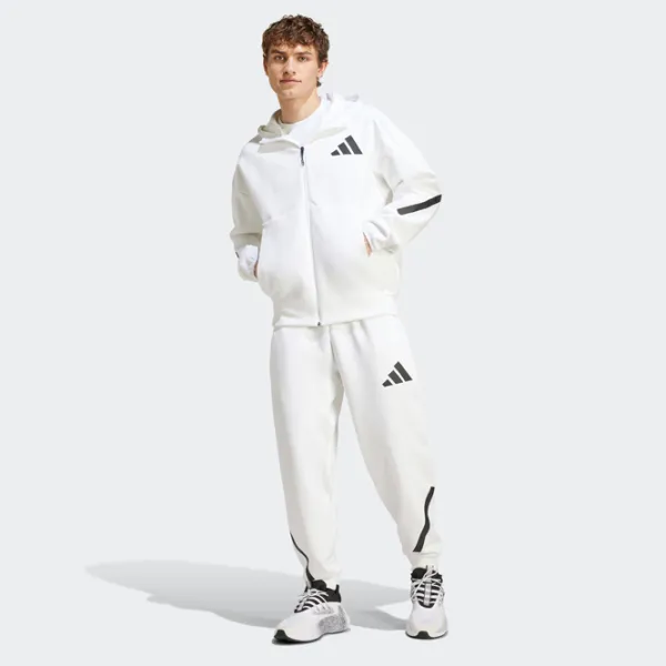 Jachetă sport pentru bărbați Adidas M Z.N.E. Full-Zip Hooded Track Jacket L / White photo 6 Jachetă sport pentru bărbați Adidas M Z.N.E. Full-Zip Hooded Track Jacket L / White photo 6
