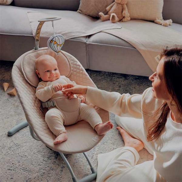 Детские качели Lionelo Rio (5903771706995) 9 кг/ Бежевый photo 12 Детские качели Lionelo Rio (5903771706995) 9 кг/ Бежевый photo 12