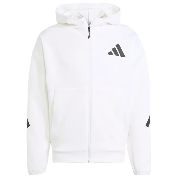 Jachetă sport pentru bărbați Adidas M Z.N.E. Full-Zip Hooded Track Jacket XXL / White photo 1