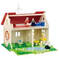 Набор VIGA Friendly Dollhouse 51629  Домик / 3+