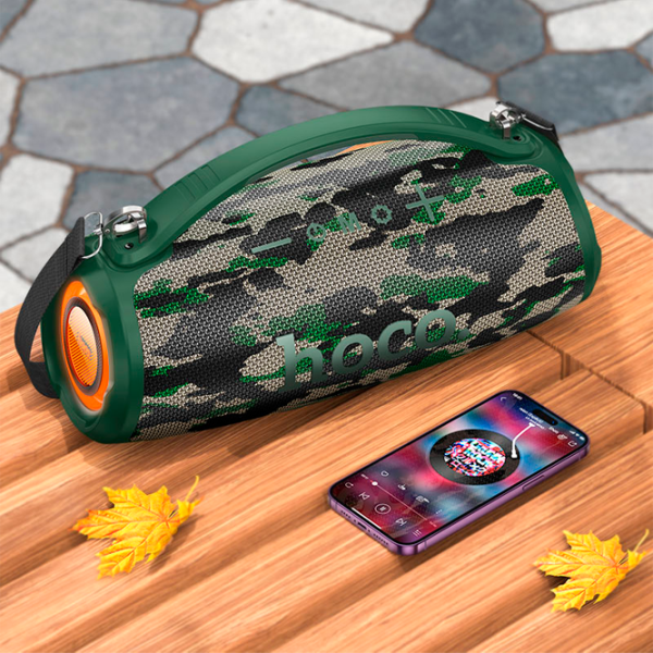 Boxă portabilă Hoco HA4 Surge 40 W/ Camouflage photo 4 Boxă portabilă Hoco HA4 Surge 40 W/ Camouflage photo 4