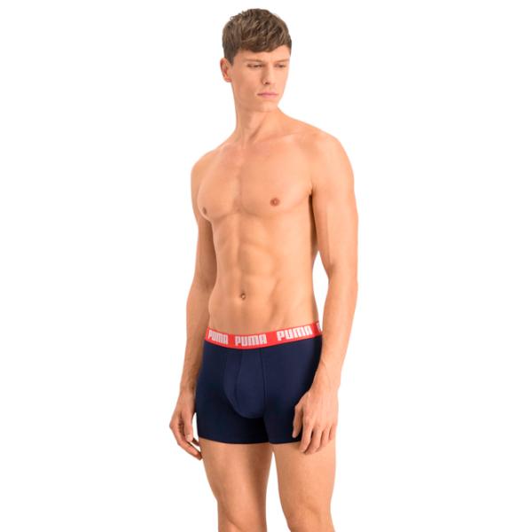 Сhiloţi pentru bărbați Puma Basic Boxer 2P S / Multicolor photo 2