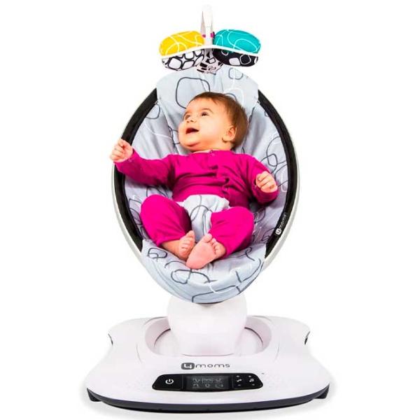 Детские качели 4moms Mamaroo 4.0 () 11 кг/ Серый photo 2 Детские качели 4moms Mamaroo 4.0 () 11 кг/ Серый photo 2