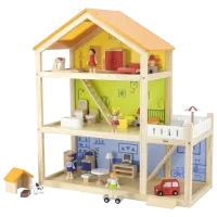 Căsuță pentru păpuși VIGA 44569  model / 3+