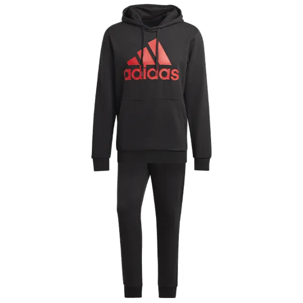 Costum sportiv pentru bărbați Adidas Essentials Big Logo French Terry 174 / / Black photo 1 Costum sportiv pentru bărbați Adidas Essentials Big Logo French Terry 174 / / Black photo 1