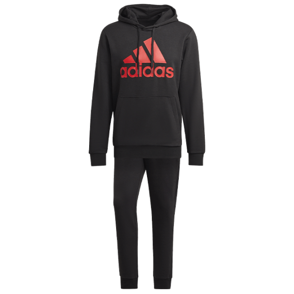Costum sportiv pentru bărbați Adidas Essentials Big Logo French Terry 174 / / Black photo 1 Costum sportiv pentru bărbați Adidas Essentials Big Logo French Terry 174 / / Black photo 1