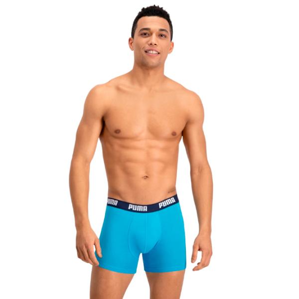 Сhiloţi pentru bărbați Puma Basic Boxer 2P S / Multicolor photo 2