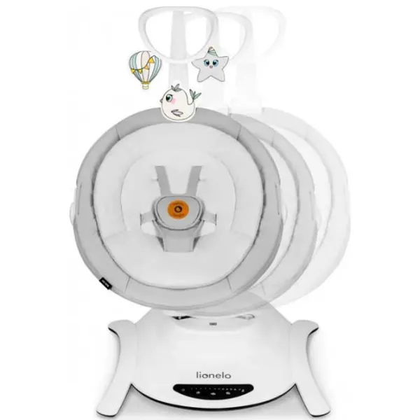 Детские качели Lionelo Bella (5903771703284) 9 кг/ Серый photo 2 Детские качели Lionelo Bella (5903771703284) 9 кг/ Серый photo 2