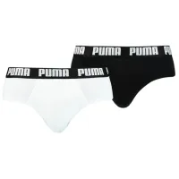 Tрусы для мужчин Puma Underwear Basic Brief 2P S / Разноцветный