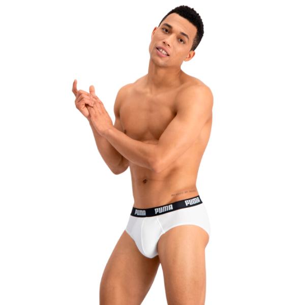 Tрусы для мужчин Puma Underwear Basic Brief 2P S / Разноцветный photo 3