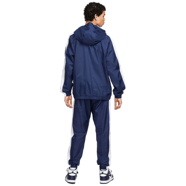 Costum sportiv pentru bărbați Nike Sportswear Hooded Woven Tracksuit  / XL / Blue photo 4 Costum sportiv pentru bărbați Nike Sportswear Hooded Woven Tracksuit  / XL / Blue photo 4