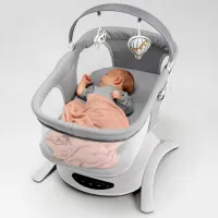 Детские качели Lionelo Set Bella (5903771703291) 9 кг/ Серый photo 13