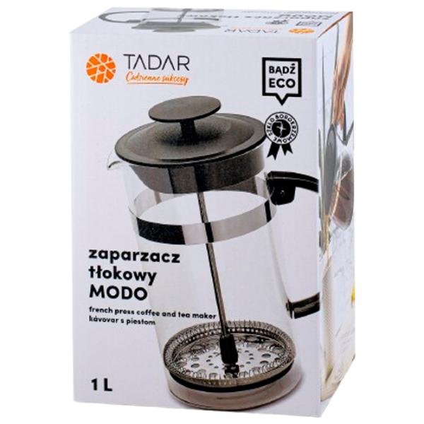 Френч-пресс Tadar Modo 1 л / Прозрачный photo 6