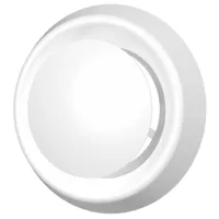 Вентиляционная решетка ЭРА 10АПВП1  Пластик / Белый