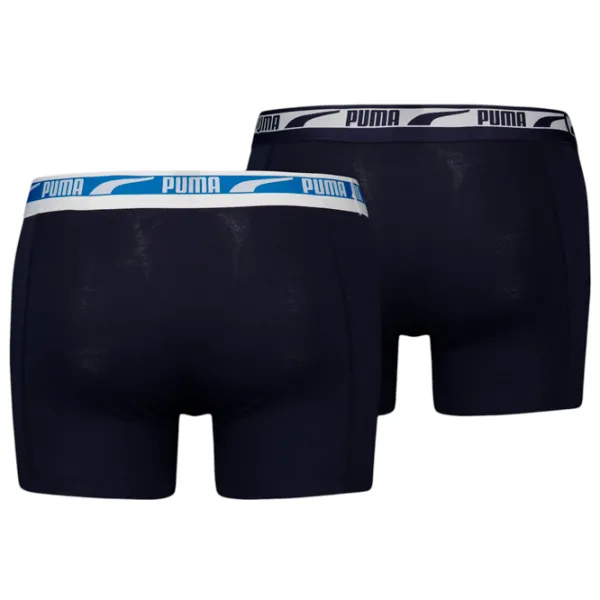 Сhiloţi pentru bărbați Puma Men Multi Logo Boxer 2P S / Peacoat photo 2 Сhiloţi pentru bărbați Puma Men Multi Logo Boxer 2P S / Peacoat photo 2