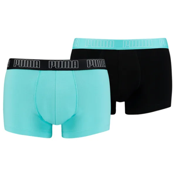 Сhiloţi pentru bărbați Puma Men Multi Logo Boxer 2P S / Multicolor photo 1