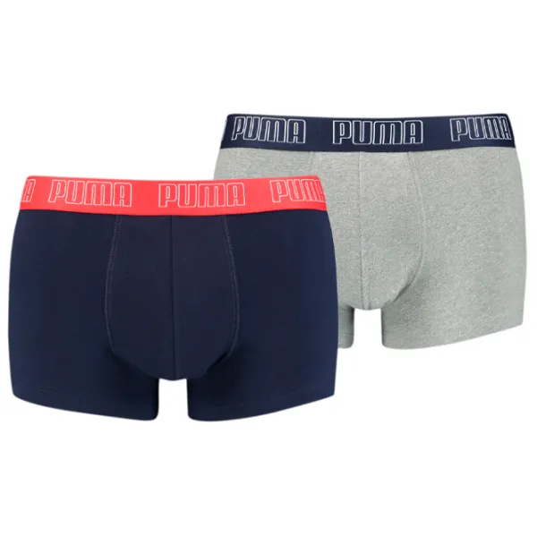 Сhiloţi pentru bărbați Puma Basic Trunk 2P S / Multicolor photo 1 Сhiloţi pentru bărbați Puma Basic Trunk 2P S / Multicolor photo 1