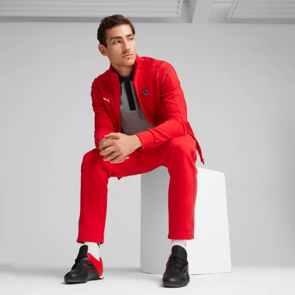 Jachetă sport pentru bărbați Puma Ferrari Style Mt7 XXL / Red photo 7