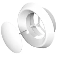 Grilă de ventilare ERA 15АПВП Plastic / White photo 2