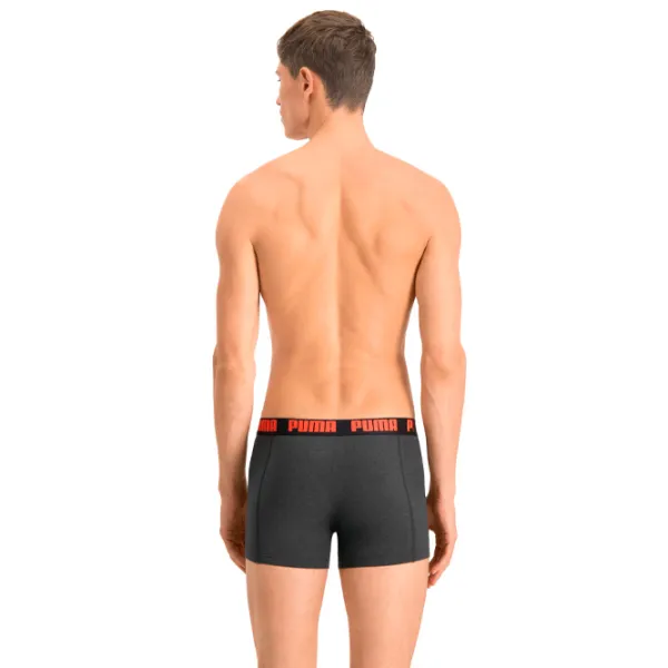Сhiloţi pentru bărbați Puma Basic Boxer 2P S / Black photo 3