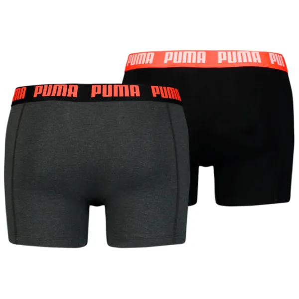 Сhiloţi pentru bărbați Puma Basic Boxer 2P S / Black photo 4