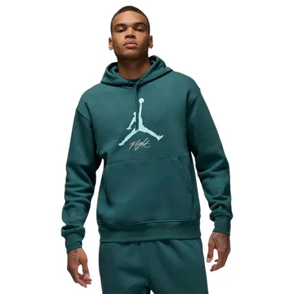 Hanorac pentru bărbați Nike M Jordan Essentials Fleece Baseline  Drept / Teal photo 1 Hanorac pentru bărbați Nike M Jordan Essentials Fleece Baseline  Drept / Teal photo 1