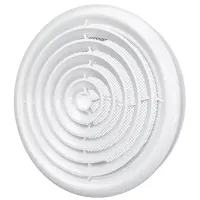 Вентиляционная решетка ЭРА 12,5DK  Пластик / Белый