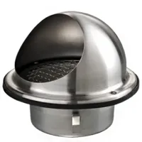 Grilă de ventilare ERA 15ВМ  Metal / Silver