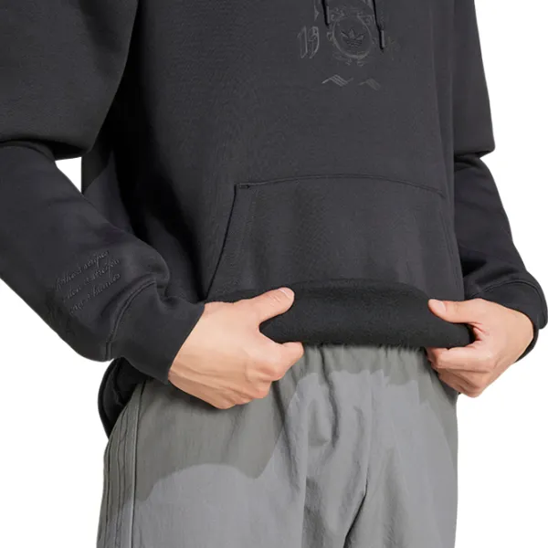 Hanorac pentru bărbați Adidas Vrct Hooded 1  Drept / Dark Gray photo 5 Hanorac pentru bărbați Adidas Vrct Hooded 1  Drept / Dark Gray photo 5