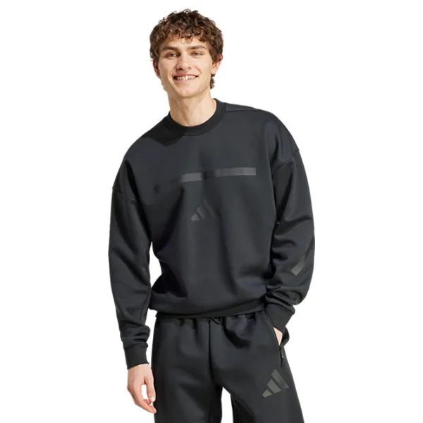 Hanorac pentru bărbați Adidas M Z.N.E. Crw  Drept / Black photo 2