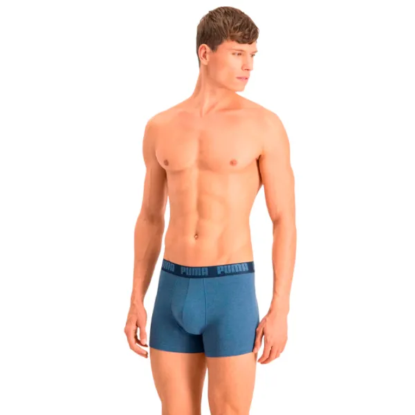 Сhiloţi pentru bărbați Puma Basic Boxer 2P S / Multicolor photo 5