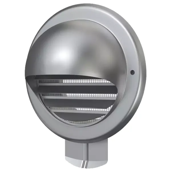 Grilă de ventilare ERA 12,5ВМ  Metal / Silver photo 1