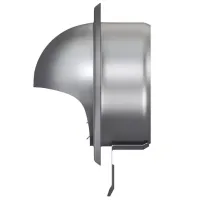 Grilă de ventilare ERA 12,5ВМ Metal / Silver photo 2