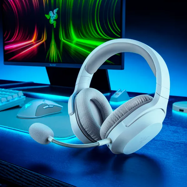 Наушники Razer Barracuda X Mercury Белый Беспроводные/ Игровой photo 5