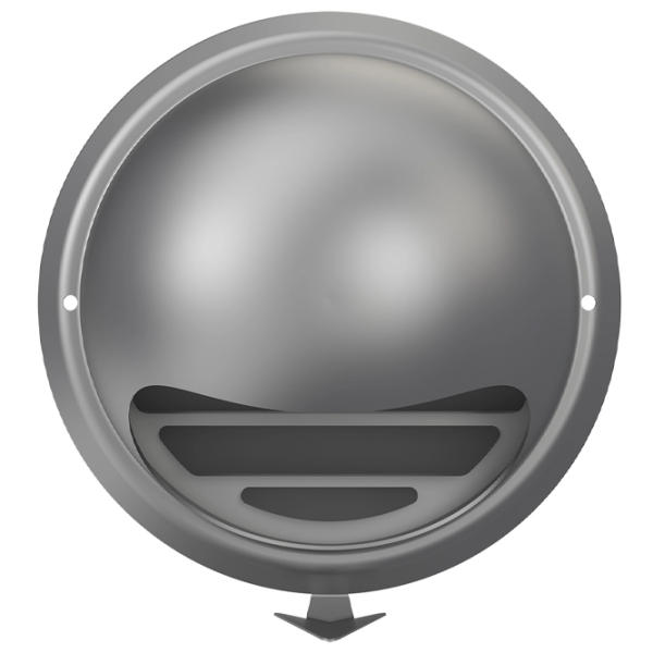 Grilă de ventilare ERA 10ВМ  Metal / Silver photo 1