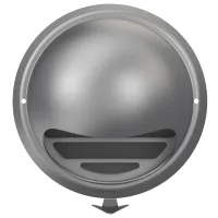 Grilă de ventilare ERA 10ВМ  Metal / Silver