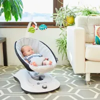 Leagăn pentru bebeluși 4moms Rockaroo Classic (00070534) 12 kg/ Gray photo 6