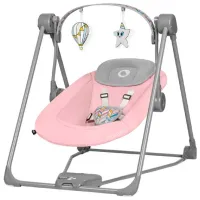 Leagăn pentru bebeluși Lionelo Otto Cozy (1001128-001) 9 kg/ Pink