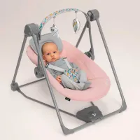 Детские качели Lionelo Otto Cozy (1001128-001) 9 кг/ Розовый photo 3