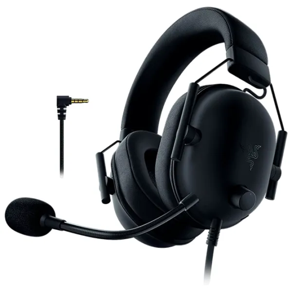 Căști Razer BlackShark V2 X Black Cu fir/ Gaming photo 5