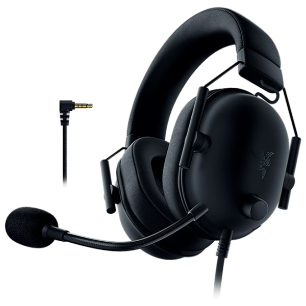 Căști Razer BlackShark V2 X Black Cu fir/ Gaming photo 5