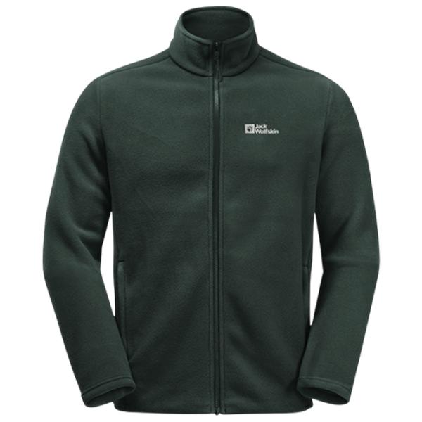 Hanorac pentru bărbați Jack Wolfskin Winterstein Fz M  Drept / Olive photo 1