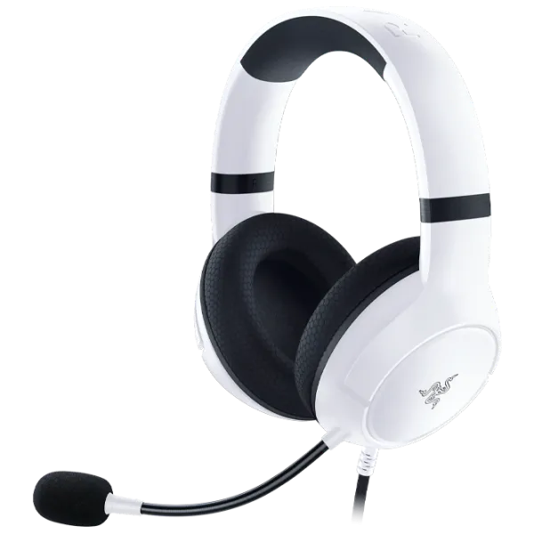 Căști Razer Kaira X Black White Cu fir/ Gaming photo 1