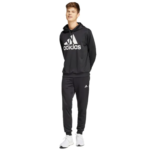 Costum sportiv pentru bărbați Adidas French Terry Hooded Track Suit  / XXL / Black photo 2 Costum sportiv pentru bărbați Adidas French Terry Hooded Track Suit  / XXL / Black photo 2