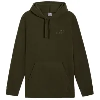 Толстовка для мужчин Puma Ess Elevated Polarfleece Hoodie  Прямой / Темно-Оливковый