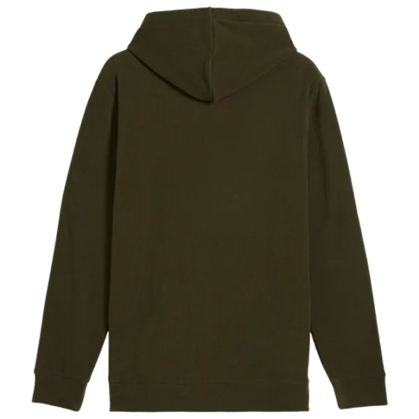 Hanorac pentru bărbați Puma Ess Elevated Polarfleece Hoodie  Drept / Dark Olive photo 2