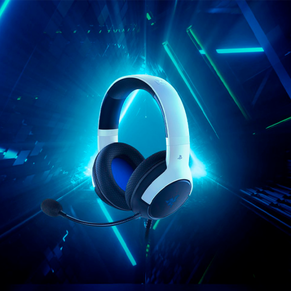 Căști Razer Kaira X Blue White Cu fir/ Gaming photo 5