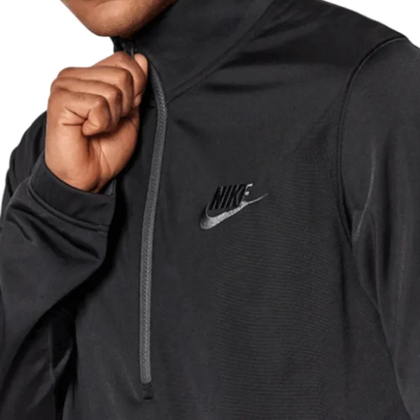 Costum sportiv pentru bărbați Nike M Nk Club Pk Trk Suit Basic  / M / Black photo 5 Costum sportiv pentru bărbați Nike M Nk Club Pk Trk Suit Basic  / M / Black photo 5