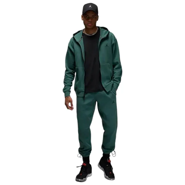 Hanorac pentru bărbați Nike M Jordan Sport Hoop Fleece Dri-FIT Full-Zip  Drept / Teal photo 2 Hanorac pentru bărbați Nike M Jordan Sport Hoop Fleece Dri-FIT Full-Zip  Drept / Teal photo 2